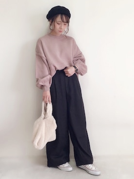 yumi.さん（レディース・151cm）の冬コーディネート