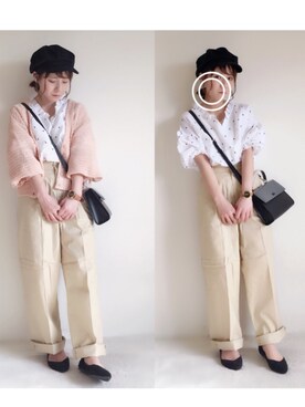 「OLIVE des OLIVE（オリーブデオリーブ）のアイテム」を使った、yumi.さん（レディース・151cm）の春コーディネート