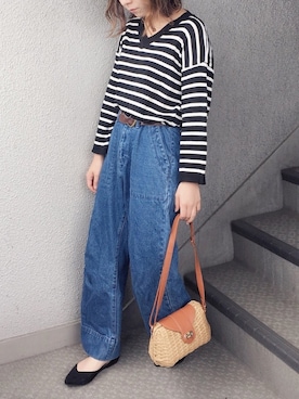 「panasea（パナシア）のアイテム」を使った、yumi.さん（レディース・151cm）の春コーディネート