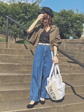 yumi.さん(レディース・151cm)の春コーディネート