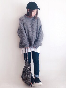 yumi.さん（レディース・151cm）の冬コーディネート