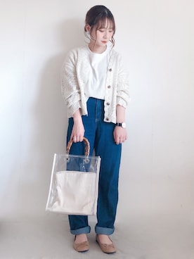 「SEVENDAYS=SUNDAY（セブンデイズサンデイ）のアイテム」を使った、yumi.さん（レディース・151cm）の春コーディネート