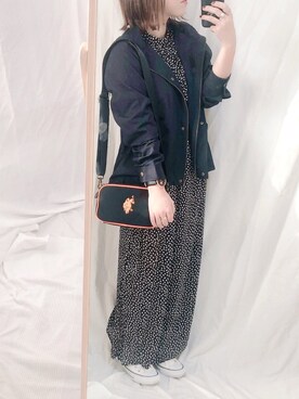 「URBAN RESEARCH Sonny Label（アーバンリサーチサニーレーベル）のアイテム（マウンテンパーカー）」を使った、yumi.さん（レディース・151cm）の秋コーディネート