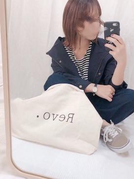 「URBAN RESEARCH Sonny Label（アーバンリサーチサニーレーベル）のアイテム（マウンテンパーカー）」を使った、yumi.さん（レディース・151cm）の秋コーディネート