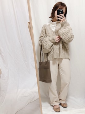 yumi.さん（レディース・151cm）の冬コーディネート