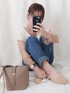 yumi.さん（レディース・151cm）の春コーディネート