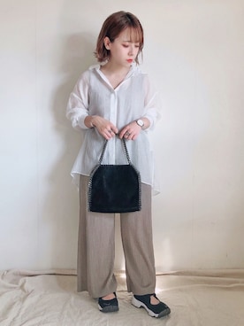 「fifth（フィフス）のアイテム」を使った、yumi.さん（レディース・151cm）の夏コーディネート