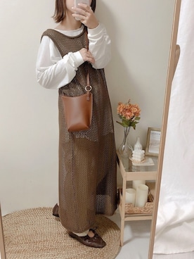 「ラブアンドピース2020」｜「アイテム（パンプス）」を使った、yumi.さん（レディース・151cm）の秋コーディネート