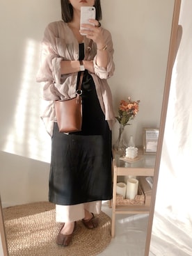 「ラブアンドピース2020」｜「アイテム（パンプス）」を使った、yumi.さん（レディース・151cm）の秋コーディネート