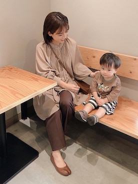 「DONOBAN（ドノバン）のアイテム（シューズ）」を使った、yumi.さん（レディース・151cm）の秋コーディネート