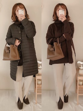 「GRL（グレイル）のアイテム（リング）」を使った、yumi.さん（レディース・151cm）の秋コーディネート