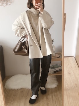 yumi.さん（レディース・151cm）の冬コーディネート