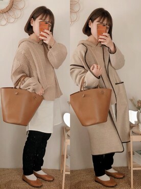 yumi.さん（レディース・151cm）の冬コーディネート