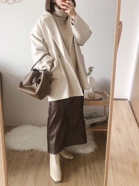 yumi.さん（レディース・151cm）の冬コーディネート