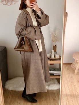 yumi.さん(レディース・151cm)の冬コーディネート