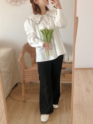 yumi.｜ap retroのシャツ/ブラウスを使ったコーディネート - WEAR