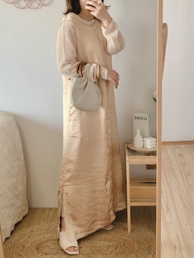 「Bab（バブ）のアイテム」を使った、yumi.さん（レディース・151cm）の春コーディネート