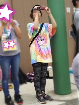 キャップを使った 運動会コーデ のレディース人気ファッションコーディネート 髪型 ベリーショートヘアー Wear