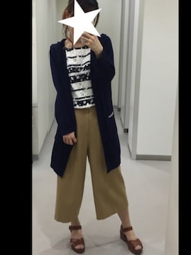 「職場」｜ララ☆193さん（レディース・159cm）の夏コーディネート