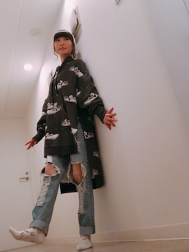 ピンキー！/ 藤咲彩音さん（レディース・158cm）の秋コーディネート