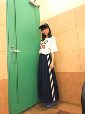 ピンキー！/ 藤咲彩音さん（レディース・158cm）の夏コーディネート