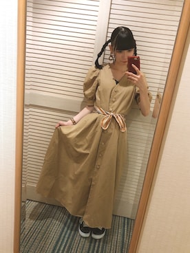 ピンキー！/ 藤咲彩音さん（レディース・158cm）の秋コーディネート