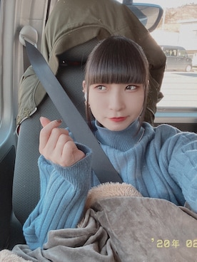 「jouetie（ジュエティ）のアイテム（ジャケット/アウター）」を使った、ピンキー！/ 藤咲彩音さん（レディース・158cm）の冬コーディネート