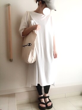 「Factor=（ファクターイコール）のアイテム（ワンピース/ドレス）」を使った、nonさん（レディース・154cm）の春コーディネート