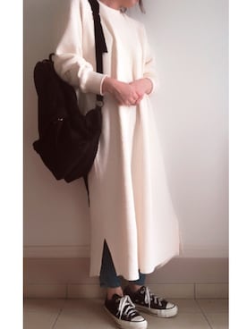 「ワッフル」｜nonさん（レディース・154cm）の春コーディネート