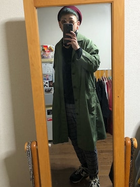 「w closet（ダブルクローゼット）のアイテム（ジャケット/アウター）」を使った、ユウイチさん（メンズ・169cm）の秋コーディネート