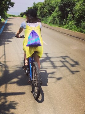 「yellow」｜「アイテム（キャップ）」を使った、Salt *さん（レディース・155cm）の秋コーディネート