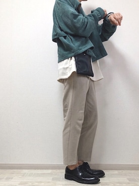  kajiiiさん（メンズ・172cm）の冬コーディネート