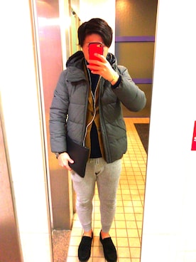 「アイテム（PC・スマホグッズ/家電）」を使った、。さん（メンズ・173cm・20代）の冬コーディネート