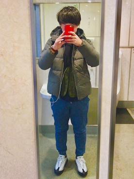 「アイテム（PC・スマホグッズ/家電）」を使った、。さん（メンズ・173cm・20代）の冬コーディネート