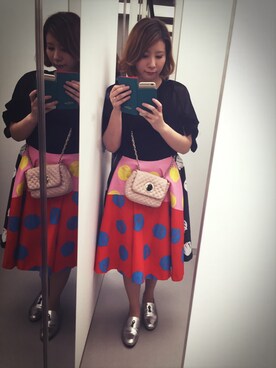 「VIVETTA（ヴィヴェッタ）のアイテム」を使った、laniさん（レディース・153cm）の春コーディネート