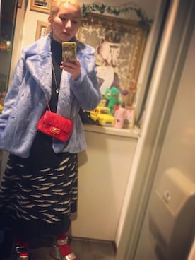 「あちゃちゅむ」｜「アイテム（アクセサリー）」を使った、laniさん（レディース・153cm）の秋コーディネート