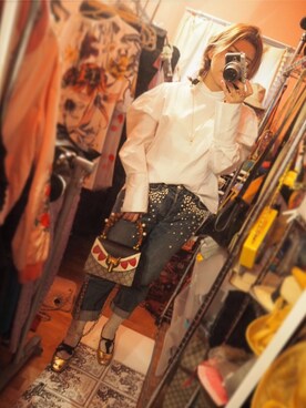 「VIVETTA（ヴィヴェッタ）のアイテム」を使った、laniさん（レディース・153cm）の冬コーディネート