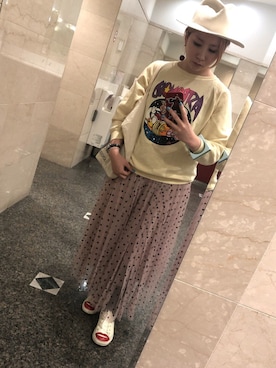 「Charlotte Olympia（シャーロットオリンピア）のアイテム」を使った、laniさん（レディース・153cm）の春コーディネート