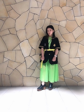 「vanillaのアイテム」を使った、laniさん（レディース・153cm）の夏コーディネート