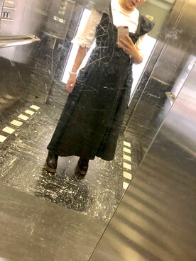 「vanillaのアイテム」を使った、laniさん（レディース・153cm）の夏コーディネート