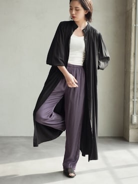 「アントマリーズ」｜「アイテム（ワンピース）」を使った、Aunt Marie'sさん（レディース・168cm）の夏コーディネート