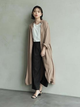 「#オトナカジュアル」｜「アイテム（ワンピース/ドレス）」を使った、Aunt Marie'sさん（レディース・168cm）の夏コーディネート