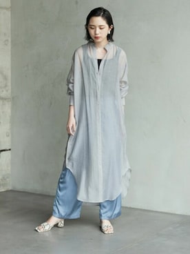 「CFT.（シフト）のアイテム」を使った、Aunt Marie'sさん（レディース・168cm）の夏コーディネート