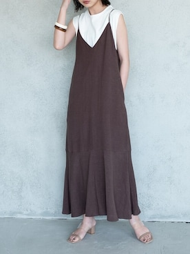 「#オトナカジュアル」｜「アイテム（ワンピース/ドレス）」を使った、Aunt Marie'sさん（レディース・168cm）の夏コーディネート