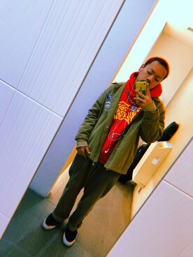 「M.Y.O.B（エム.ワイ.オー.ビー）のアイテム（ジャケット/アウター）」を使った、ＡＬＴＡ  さん（メンズ・170cm）の冬コーディネート