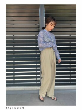 SELECT MOCA SNAPさん（レディース・162cm）の夏コーディネート