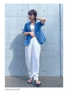 SELECT MOCA SNAPさん（レディース・162cm）の夏コーディネート