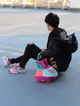 heyheyさん（メンズ・182cm）の春コーディネート