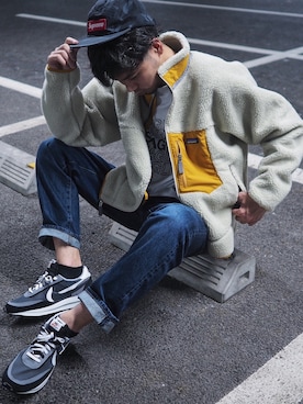 「SAGLiFE（サグライフ）のアイテム」を使った、heyheyさん（メンズ・182cm）の秋コーディネート