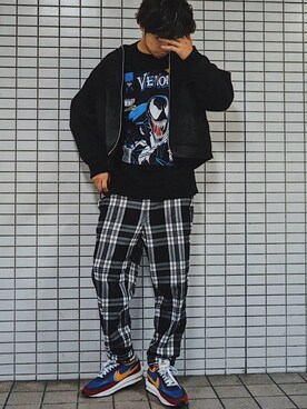 heyheyさん（メンズ・182cm）の秋コーディネート